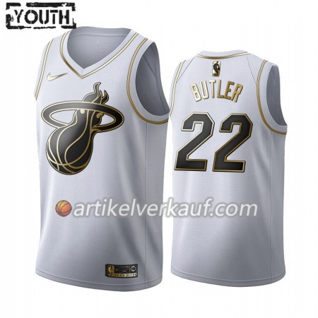NBA Miami Heat Trikot Jimmy Butler 22 Nike 2019-2020 Weiß Golden Edition Swingman - Kinder